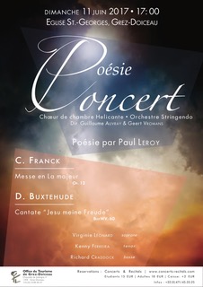 Affiche Concert poesie